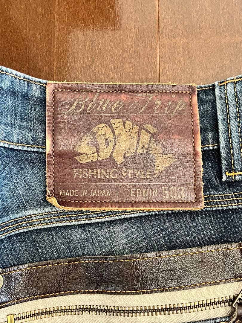 線香花火　ダイワ　エドウィン　コラボジーンズ　フィッシングスタイル