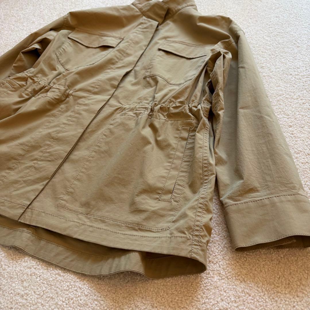 23区 SLOW ミリタリージャケット 春アウター ドローコード　美品