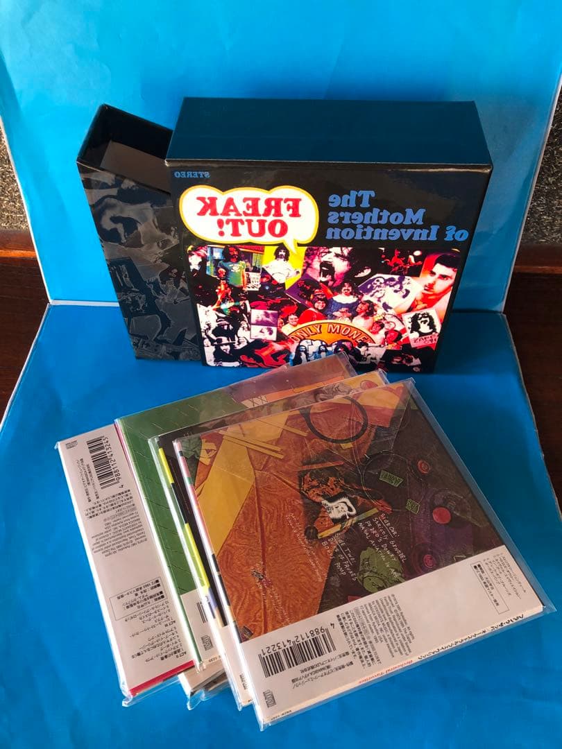 Frank Zappaフランク'ザッパ特典BOXと紙ジャケットCD6枚セット