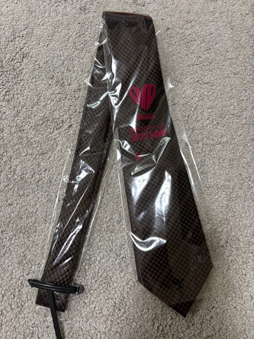 LOUIS VUITTON ブラウン ネクタイ