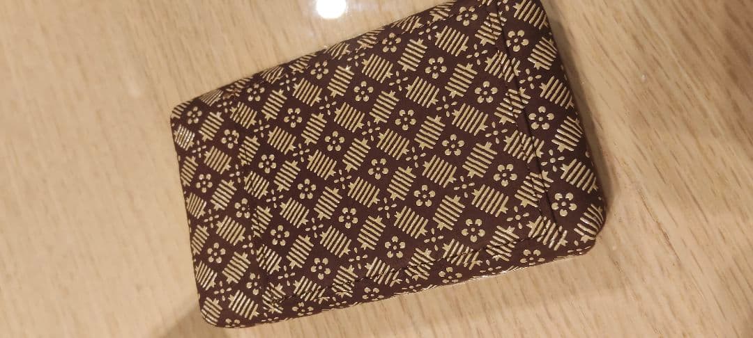 印傳屋　鹿革ティッシュケース