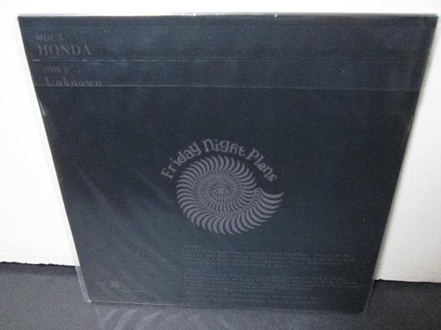 盤質A sticker HONDA Friday Night Plans