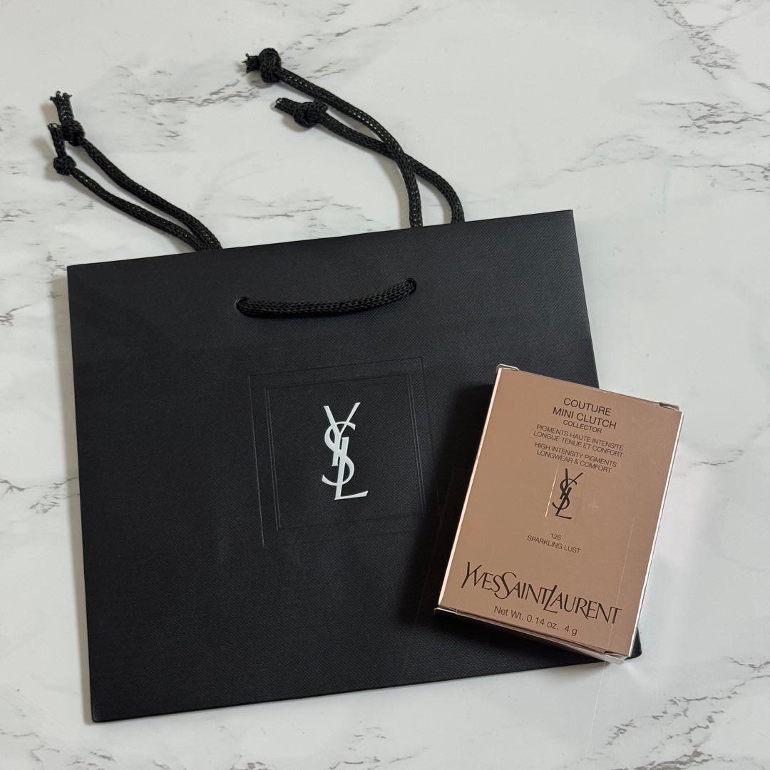 YSL クチュールミニクラッチ 126スパークリングラスト