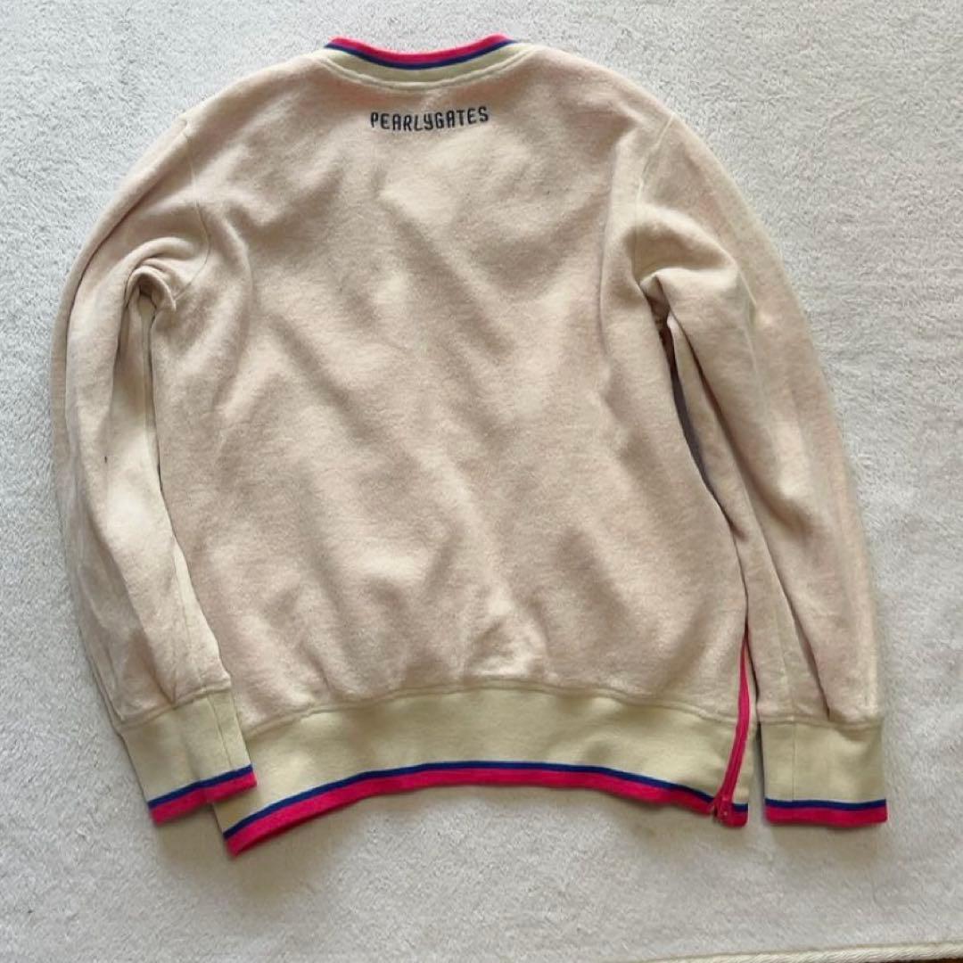 極美品　パーリーゲイツ　リバーシブル　スニード　ピンク　白　フリース　2way