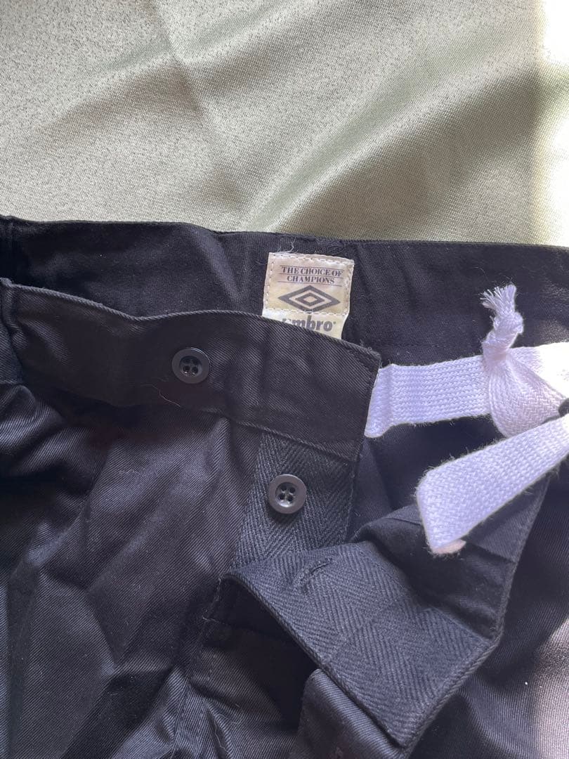 激レア・日本製umbro アンブロ ラグビーパンツ Sサイズ ブラック 短パン