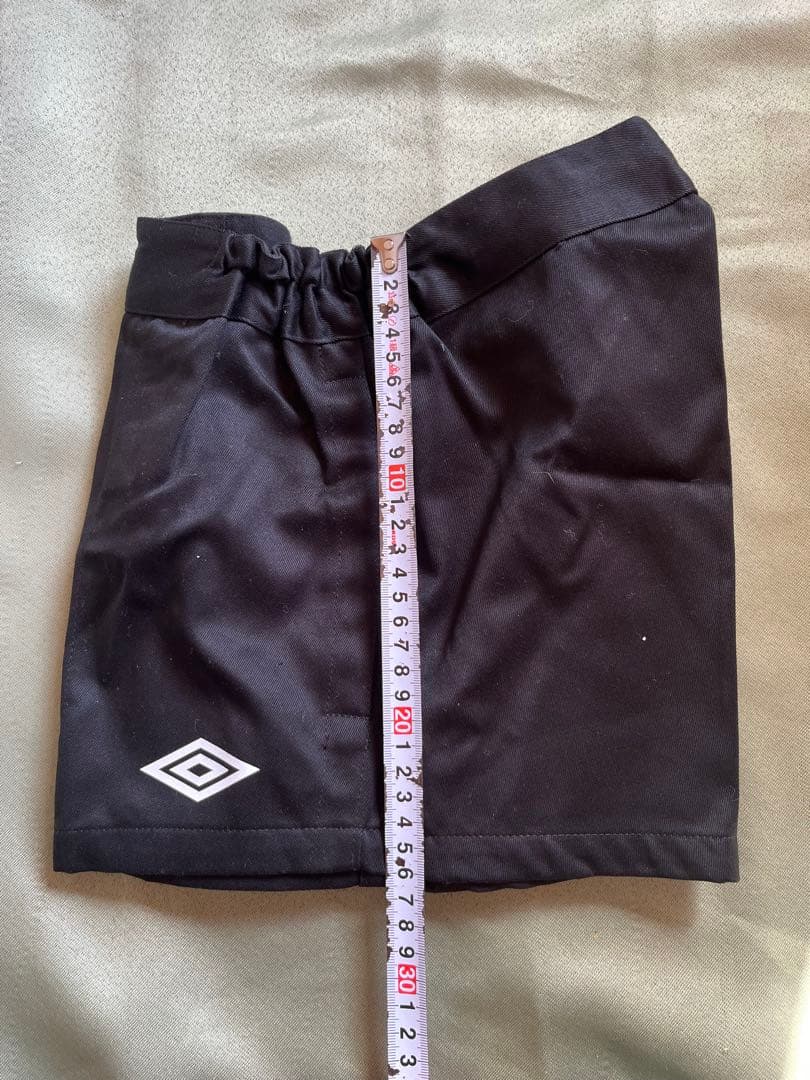 激レア・日本製umbro アンブロ ラグビーパンツ Sサイズ ブラック 短パン