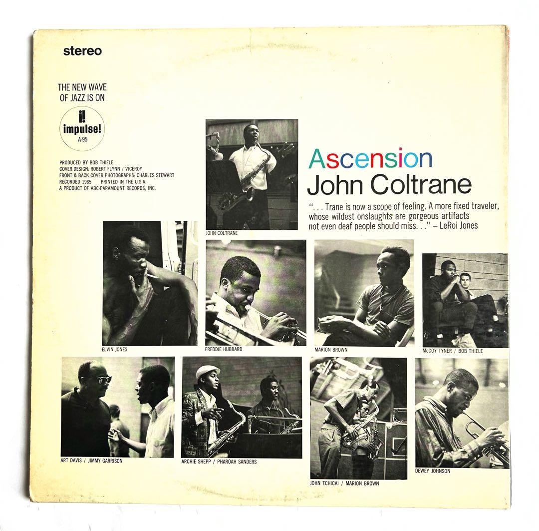 John Coltrane AscensionフリースピリチュアルUSオリジ盤
