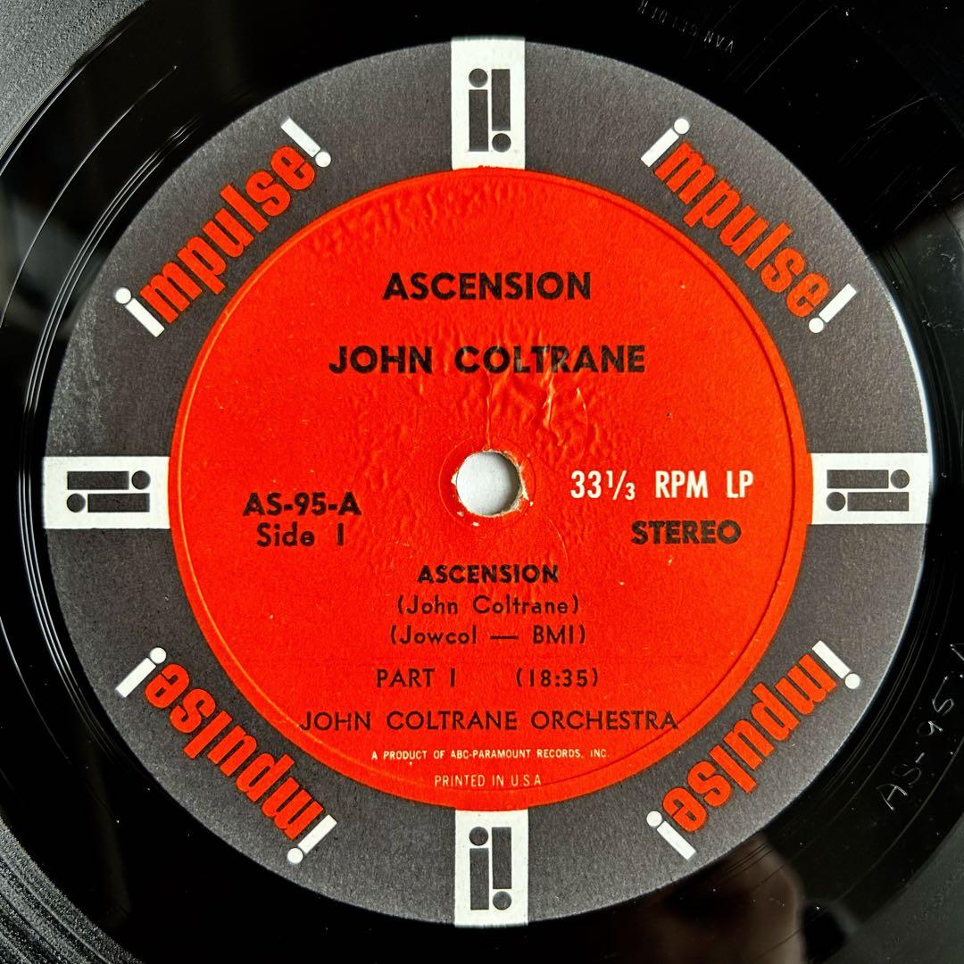 John Coltrane AscensionフリースピリチュアルUSオリジ盤