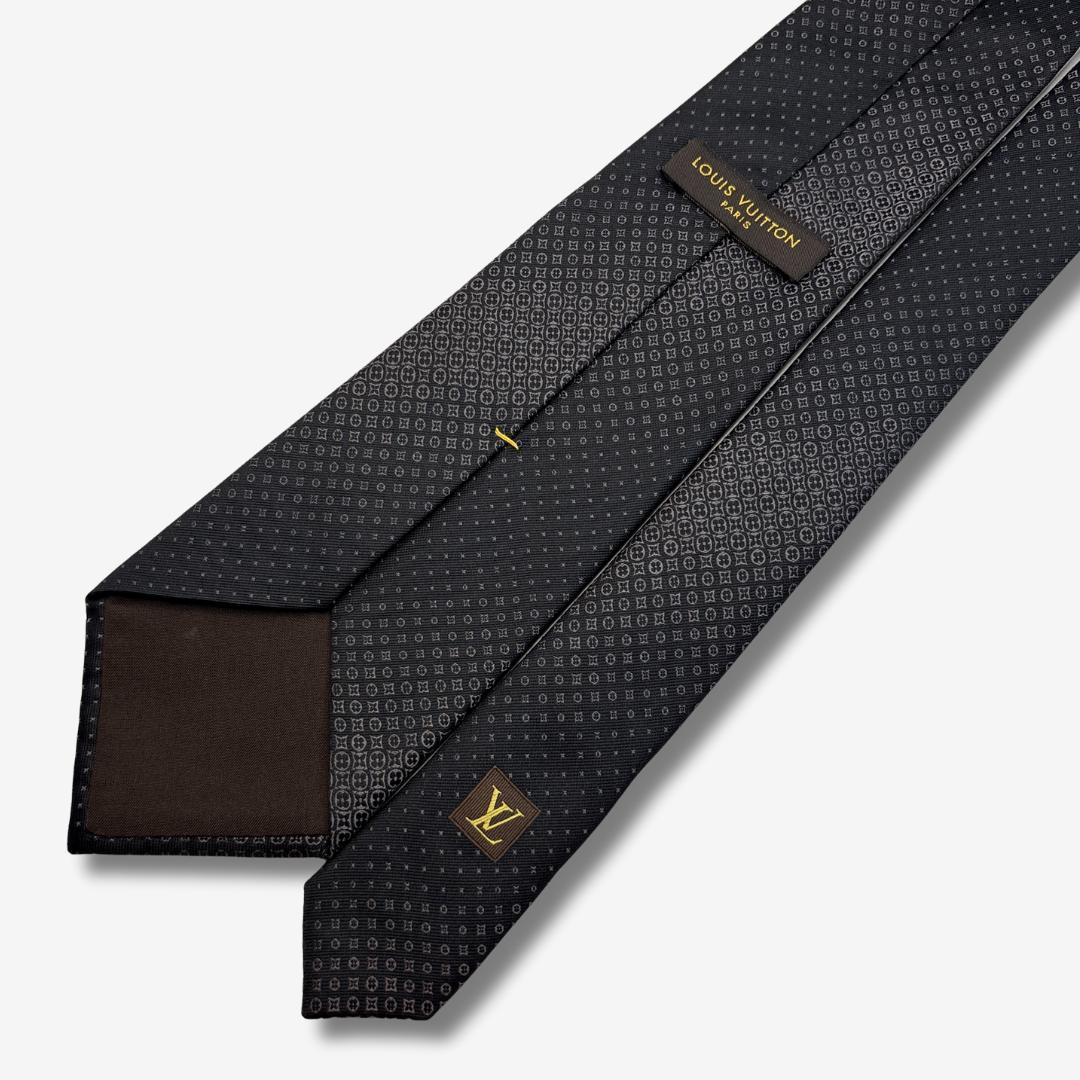 LOUIS VUITTON モノグラム 幾何学柄 チャコールグレー