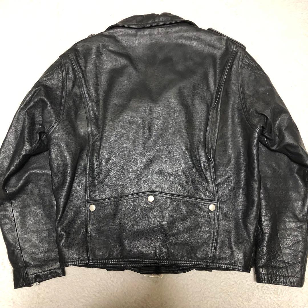 90s ヴィンテージ　LODANTHONY ダブルライダース　牛革