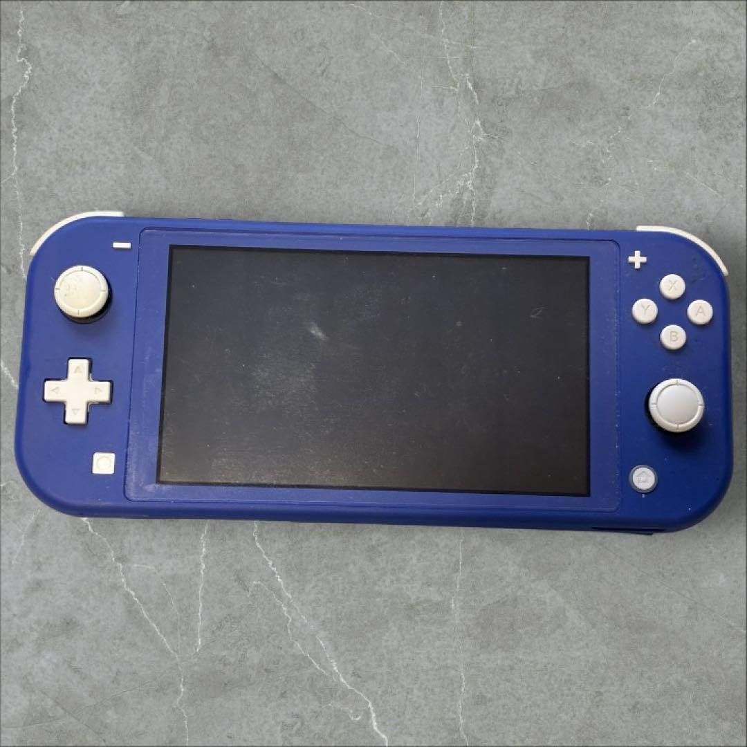 Nintendo Switch Lite ブルー カバー ケース メモリカード