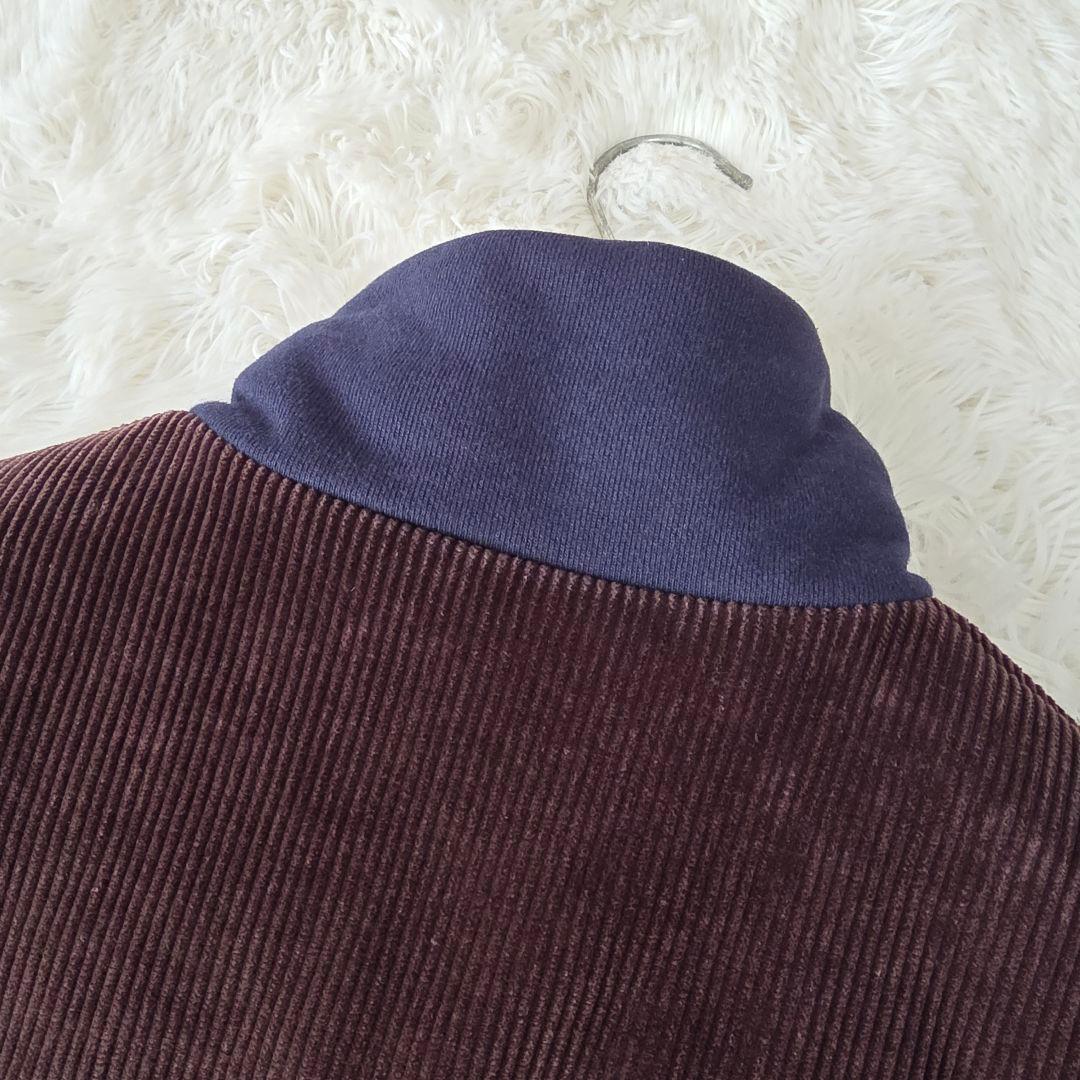 【稀少XL】ブルックスブラザーズ コットン ベスト ダブルジップ ネイビー系