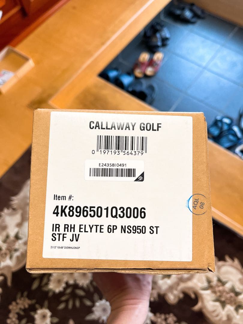 [新品未開封] ELYTE アイアンセット5本組 N.S. PRO (S)