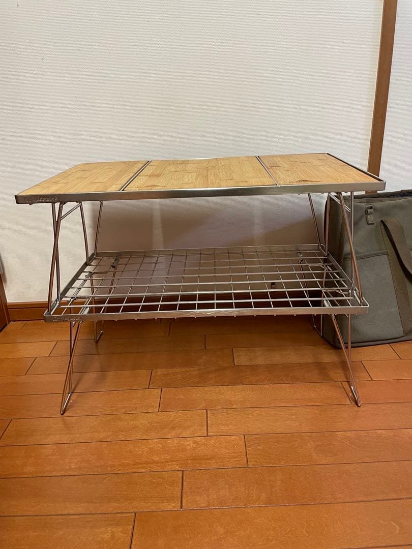 キャンピングムーングリルテーブル IGT用 グラウンドラック 収納バック付き