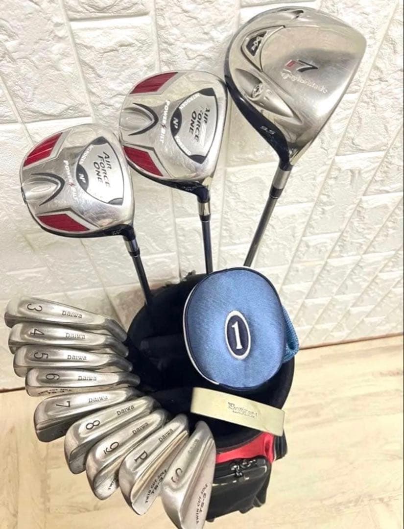 初心者おすすめ メンズ ゴルフクラブセット テーラーメイド キャディバック付