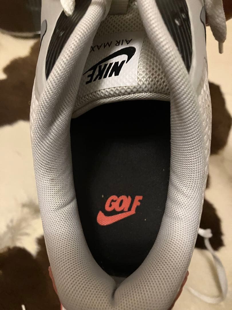 美品　Nike Air Max 90 グレー/レッド/ブラック