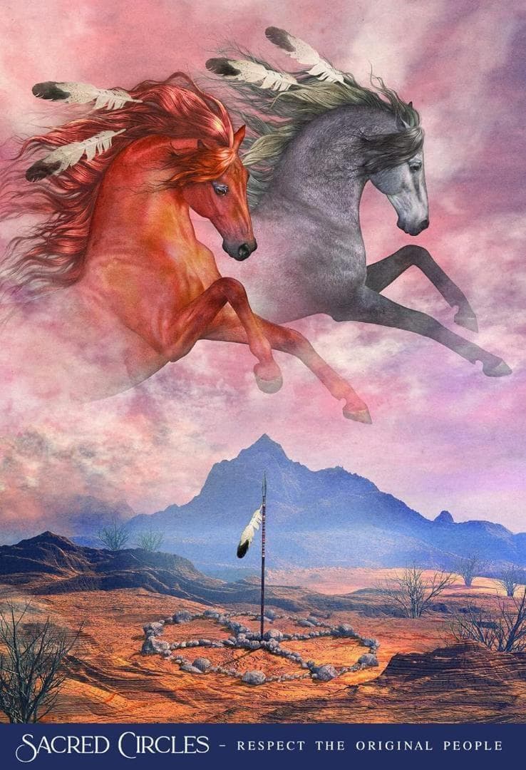 【正規品オラクルカード】超希少✨美しく幻想的な聖なる馬のオラクル