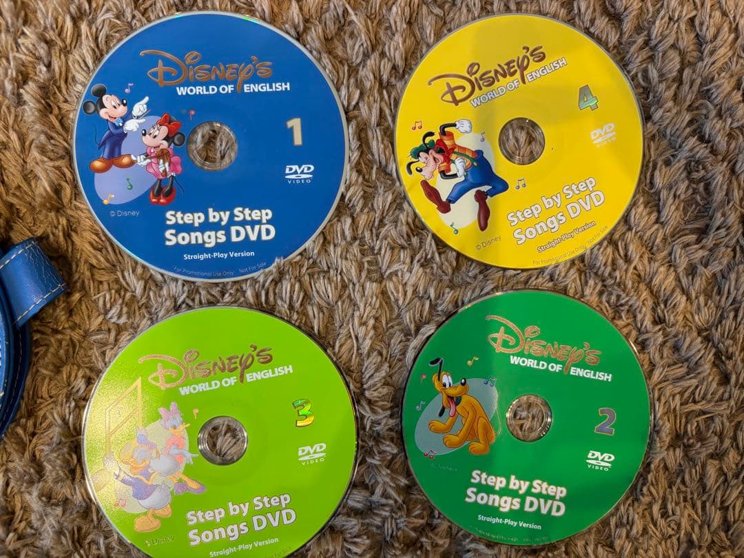 シングアロング　DVD singalong 英語　幼児　ディズニー　英語システム