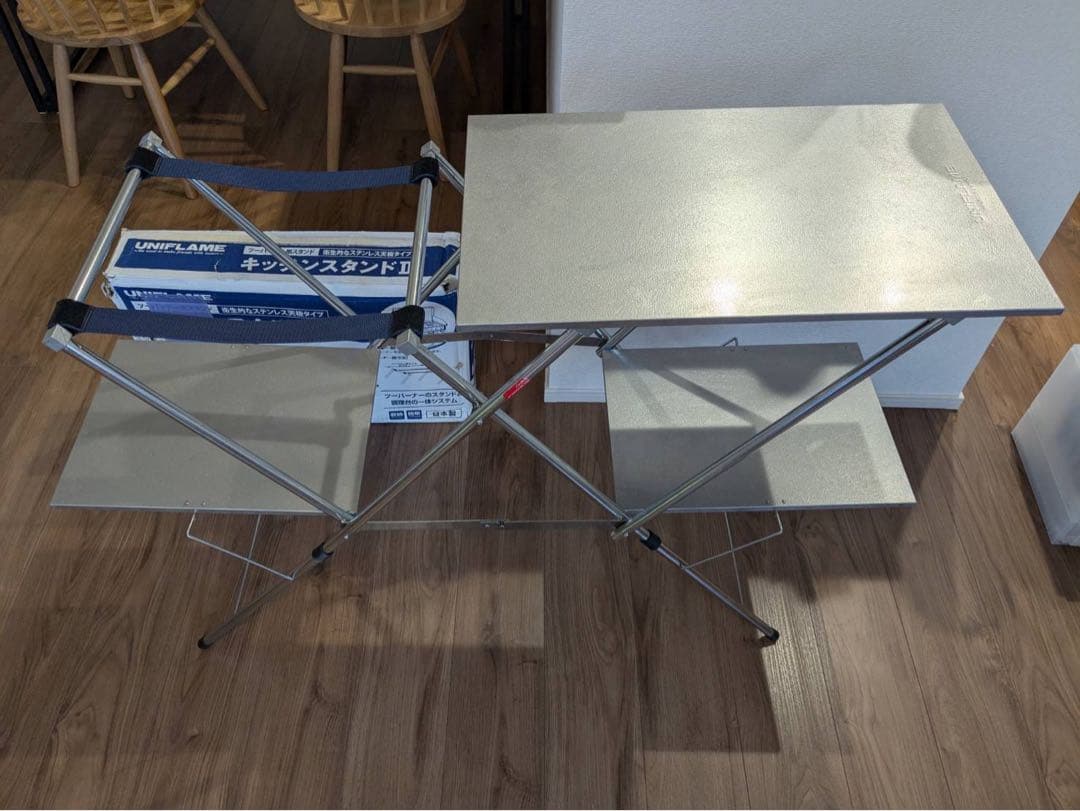 アウトドアテーブル ユニフレーム キッチンスタ ンドII