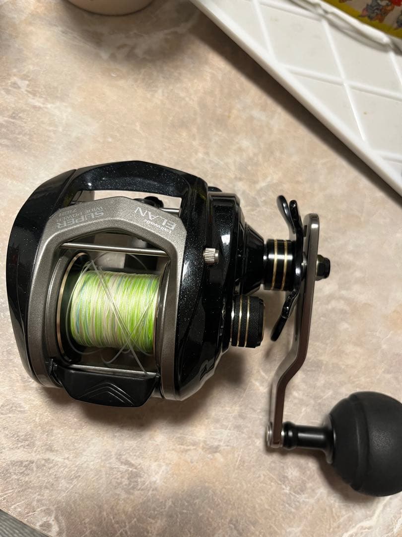 ELAN SUPER WIDE POWER 71BR ベイトリール