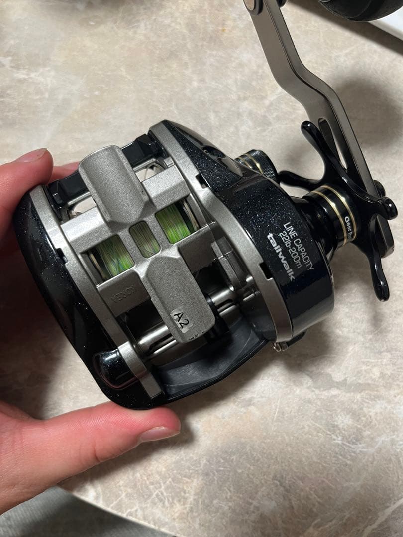 ELAN SUPER WIDE POWER 71BR ベイトリール