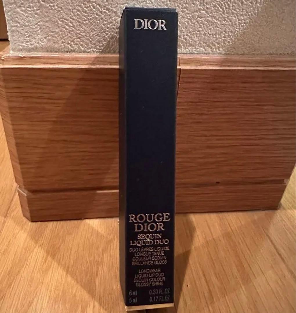 即日発送⭐︎Dior ルージュディオール シークインリキッドデュオ⭐︎リボンズ220