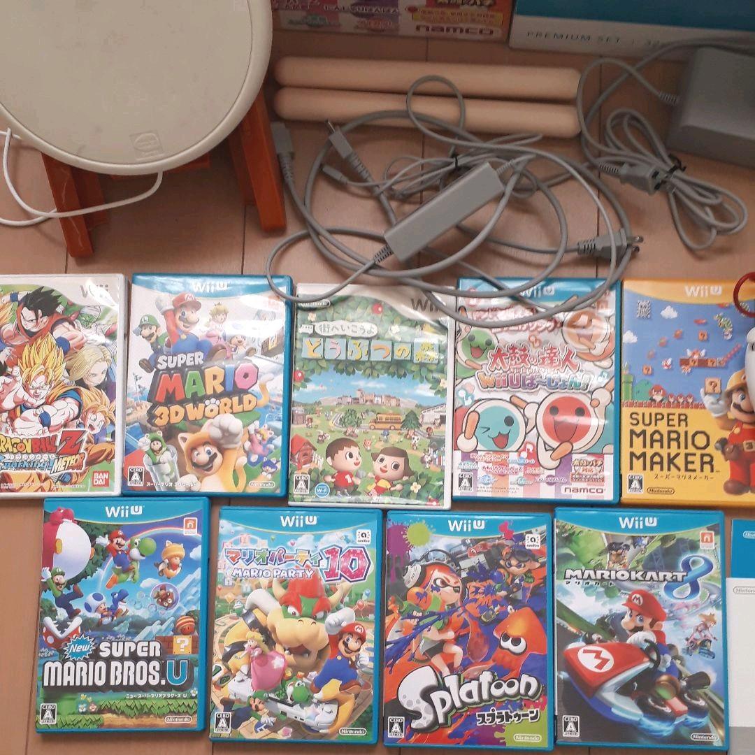 Nintendo Wii U WII U プレミアムセット 本体　ソフト