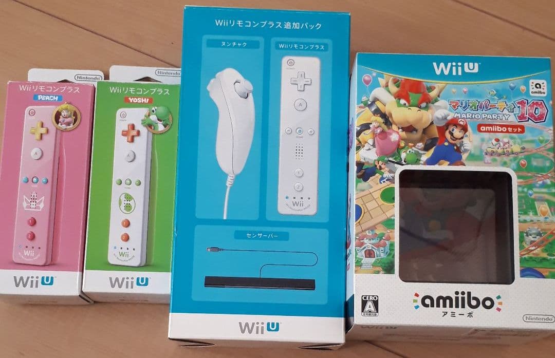 Nintendo Wii U WII U プレミアムセット 本体　ソフト