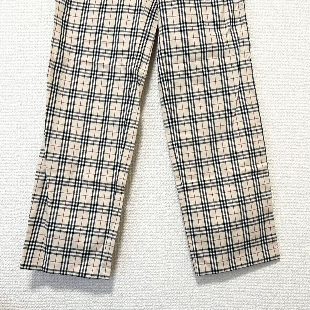極美品 バーバリーゴルフ ノバチェック ゴルフウェア スラックス 大きいサイズ