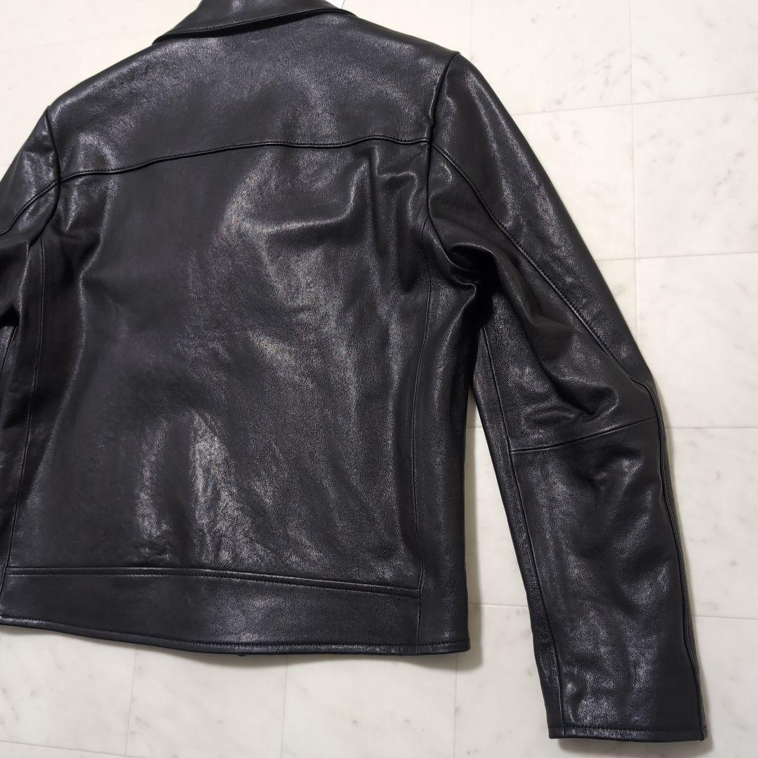 新品 2024年作品 JOSEPH ABBOUD ダブルライダースジャケット