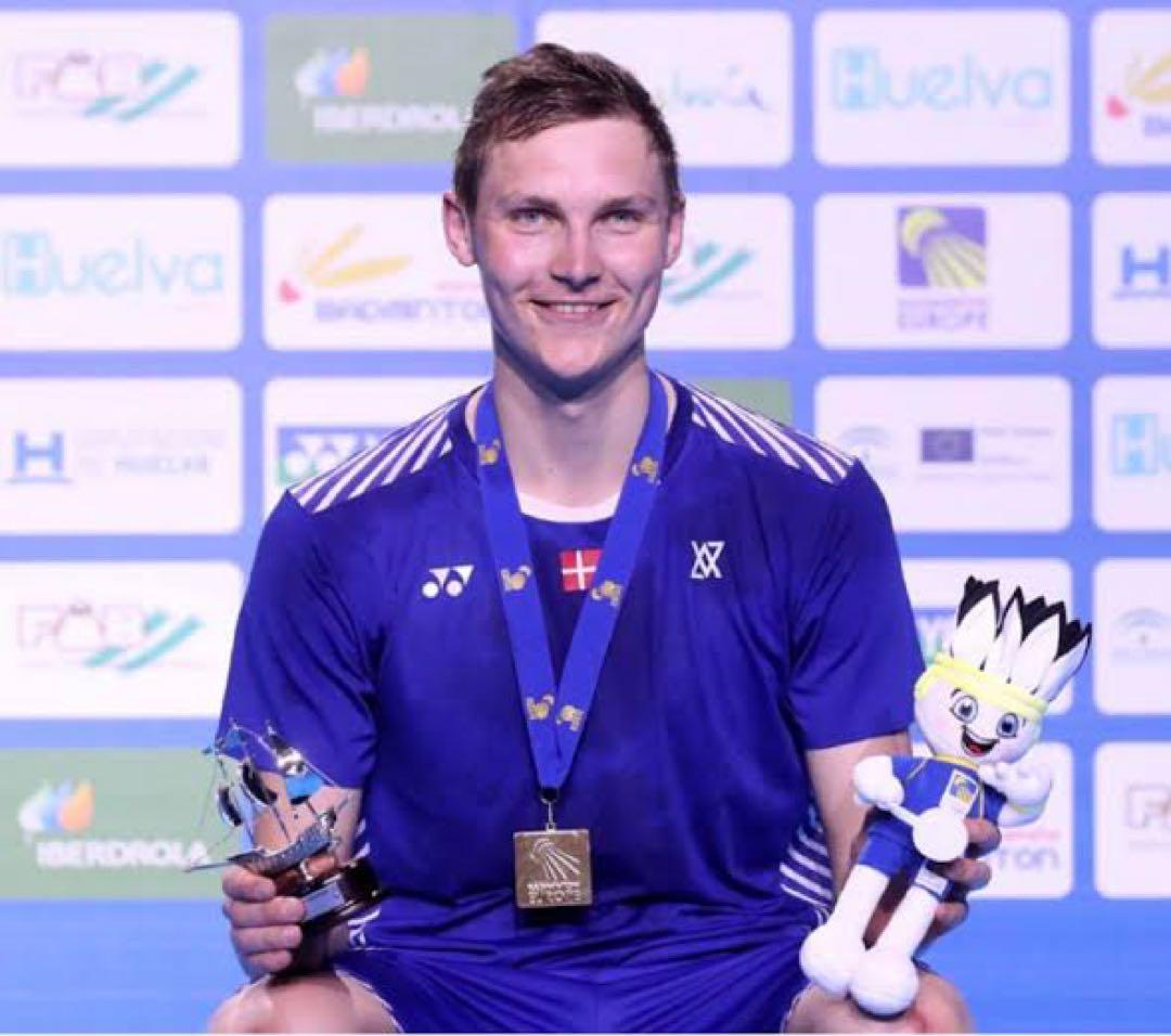 バドミントン　ビクター・アクセルセン　ゲームユニフォーム　上下