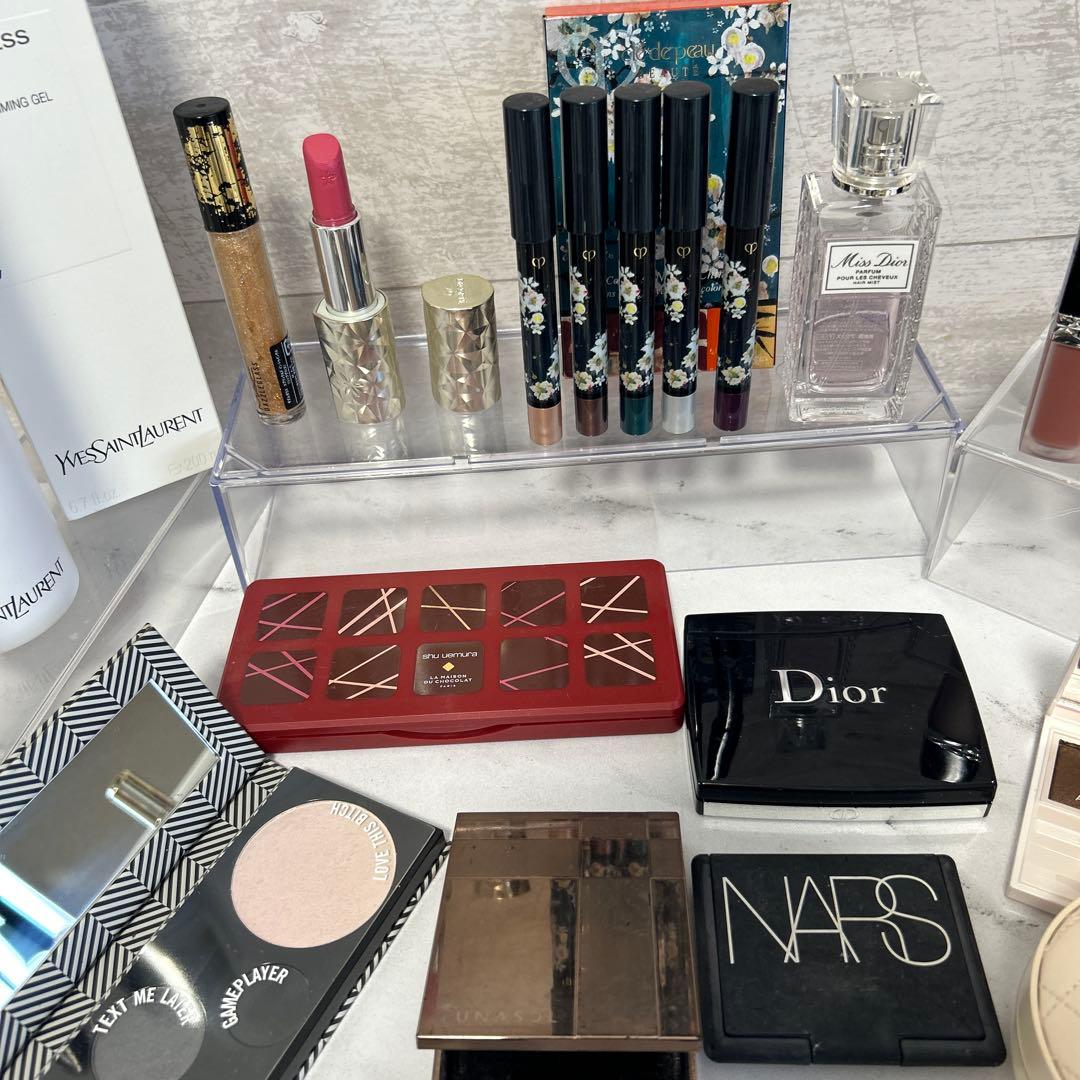 美品　コスメまとめ　デパコス　DIOR CHANEL 残量多 化粧品