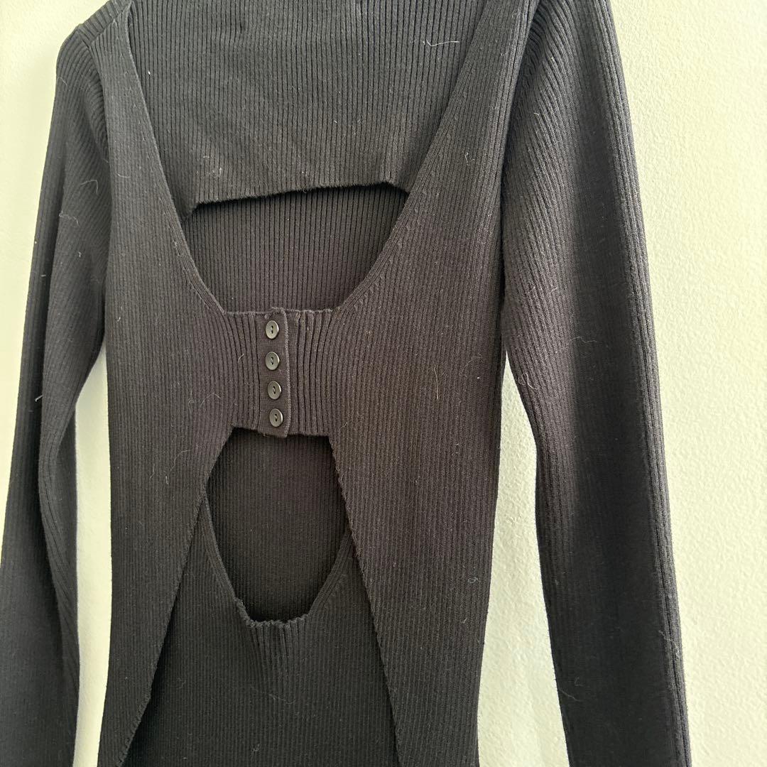 【美品】TODAYFUL Backlayered Knit Dress