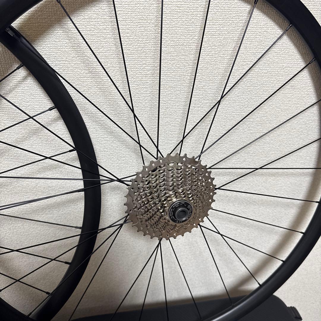 ディスクブレーキ用ホイールセット 11sスプロケ付 11t-34t