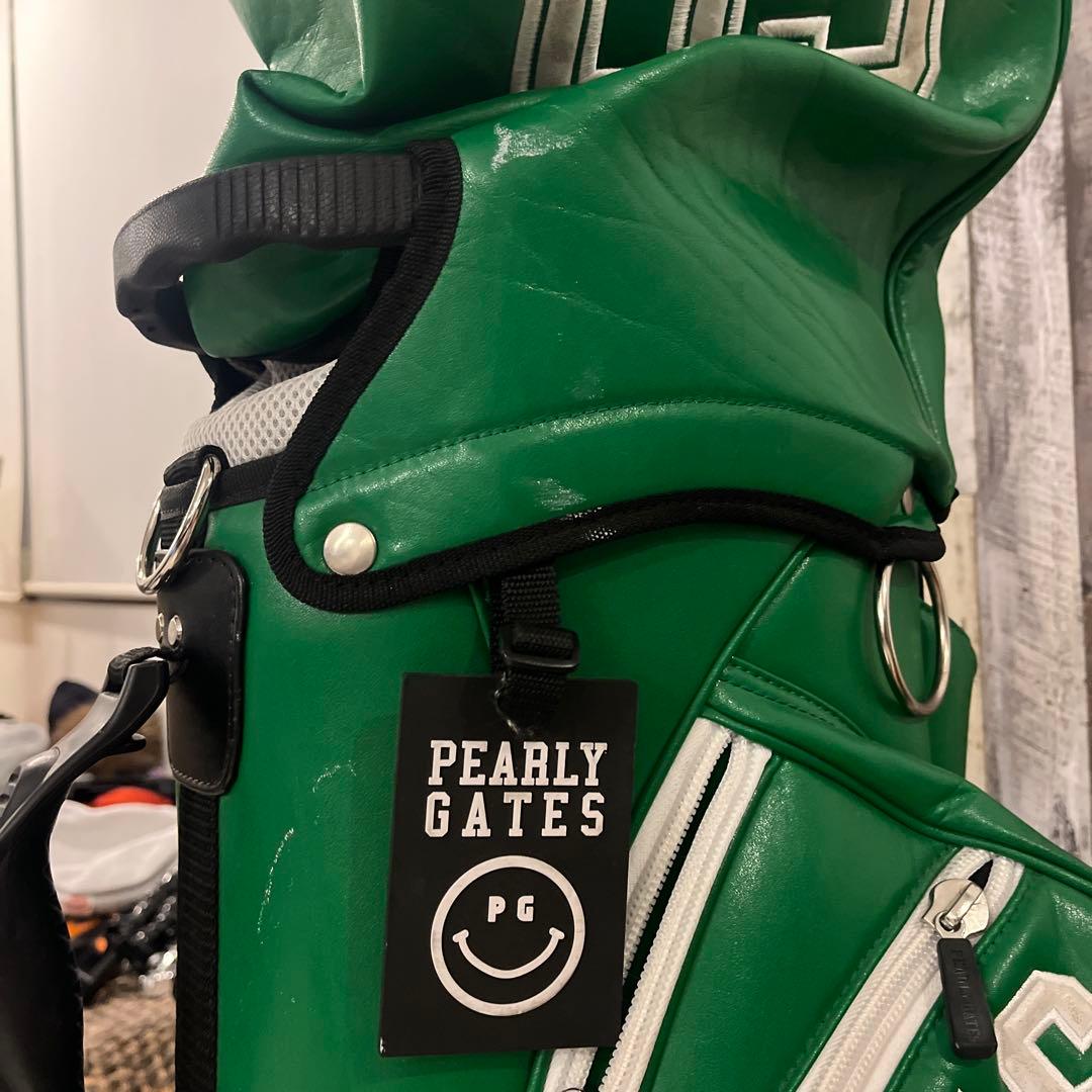 パーリーゲイツ スタンド式キャディバック グリーン