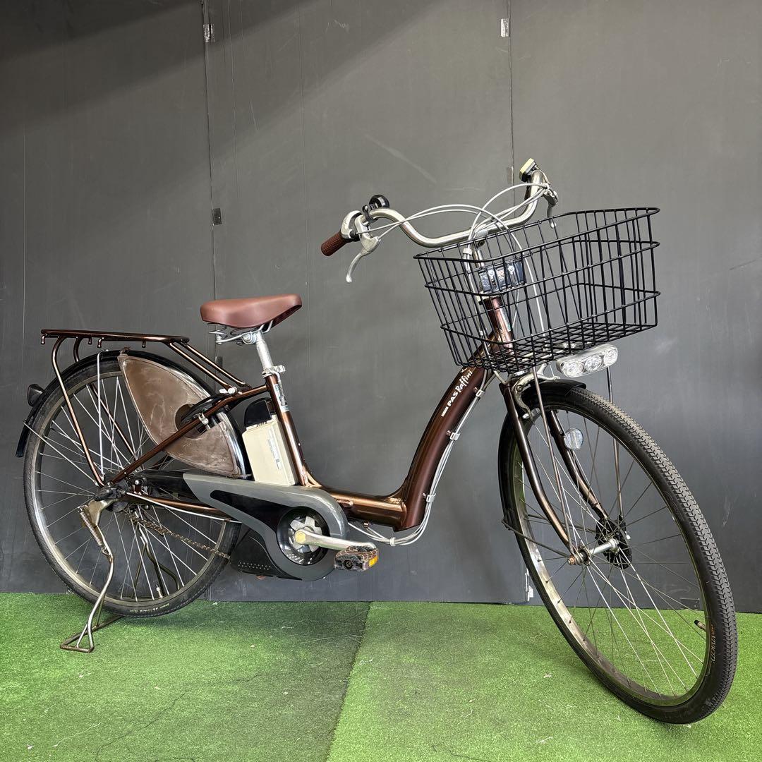 電動自転車 YAMAHA PAS Raffini 3人乗り対応　89★