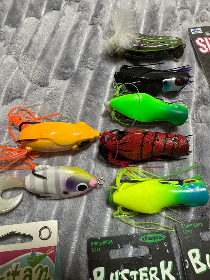 デプス　バスターク、スリザーク　津波ルアーズ　ヴィキタン　ガバチョ　他