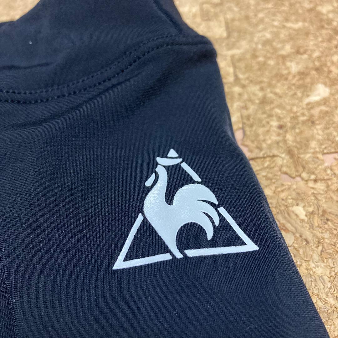 【美品】ルコック lecoq サイクルウェアジャージロングタイツ Lレディース黒