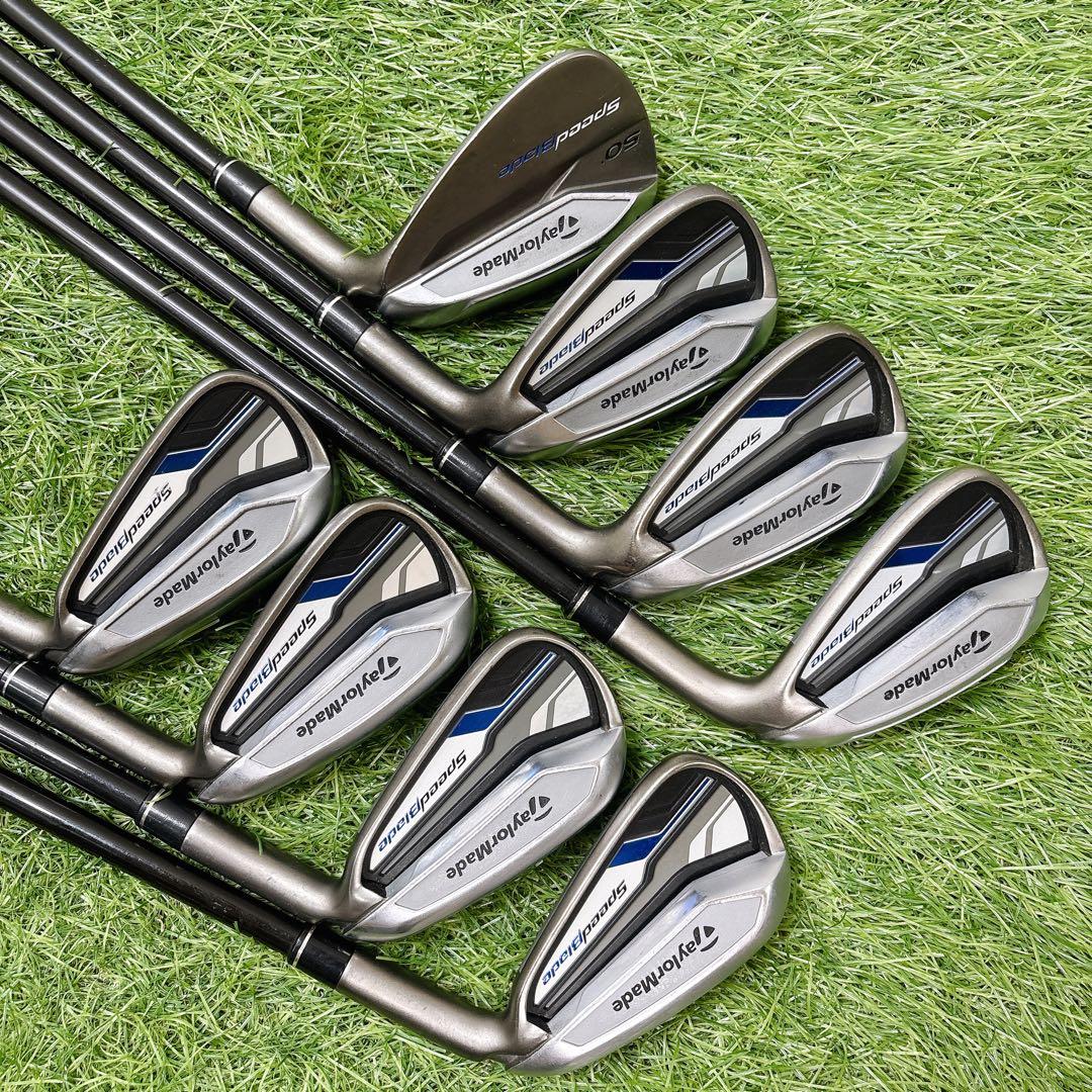 テーラーメイド SPEEDBLADE メンズゴルフ アイアン 8本 S 右利き