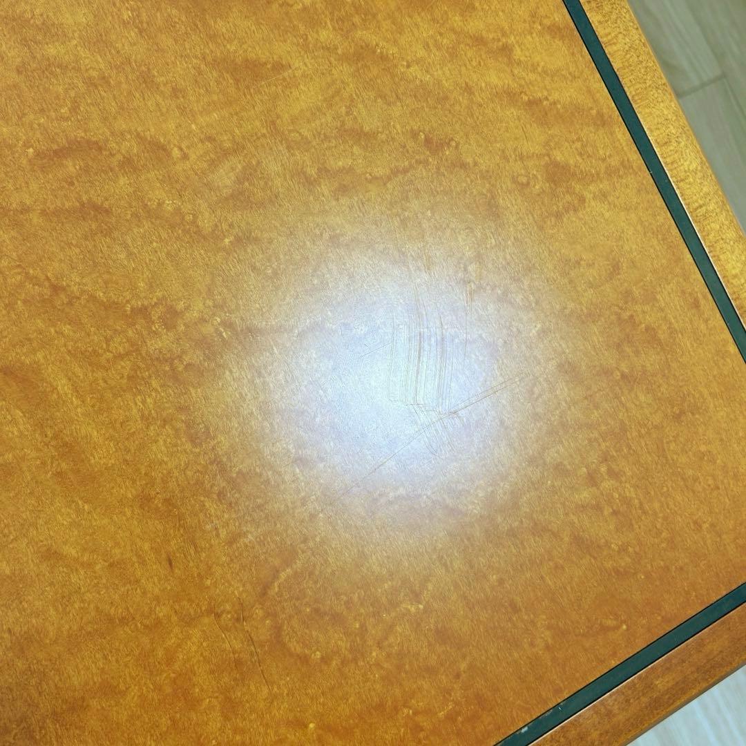 ヴィンテージ　木製　センターテーブル　キューブ　四角　ローテーブル　スクエア