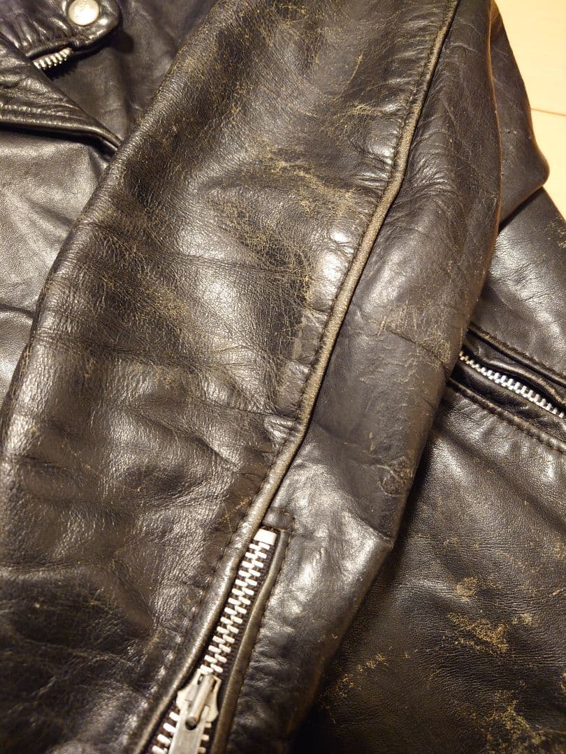60's BROOKS ライダースジャケット 極上！