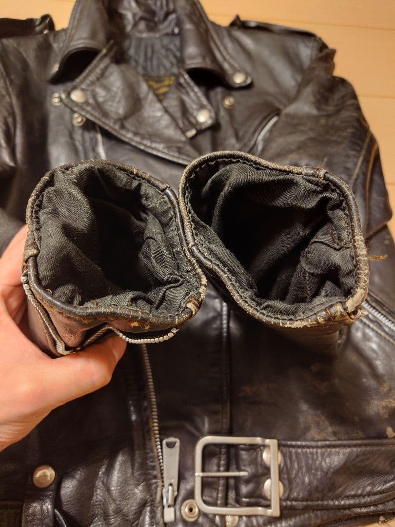 60's BROOKS ライダースジャケット 極上！
