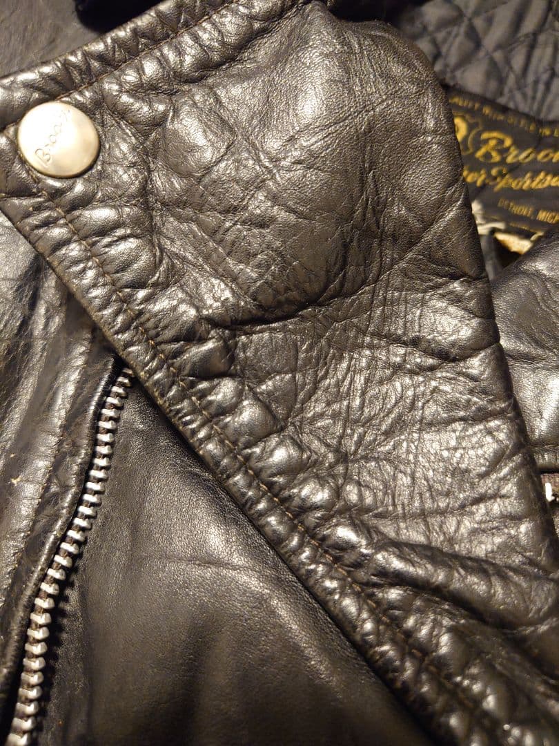 60's BROOKS ライダースジャケット 極上！