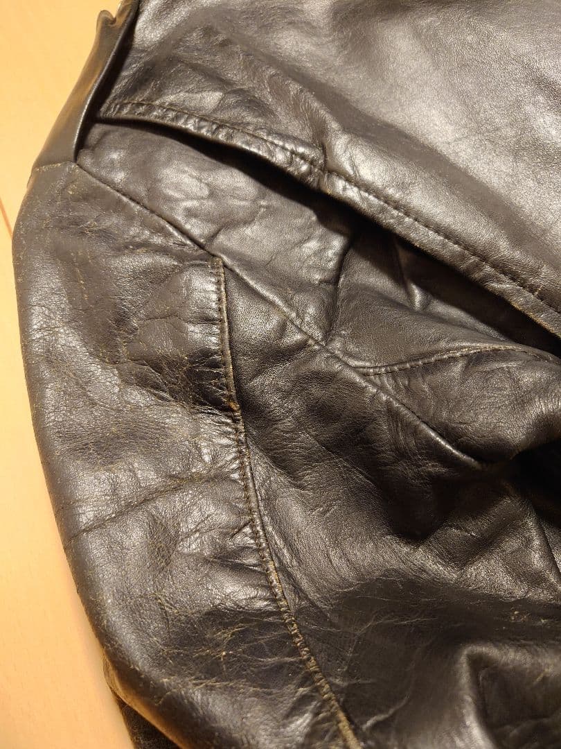 60's BROOKS ライダースジャケット 極上！