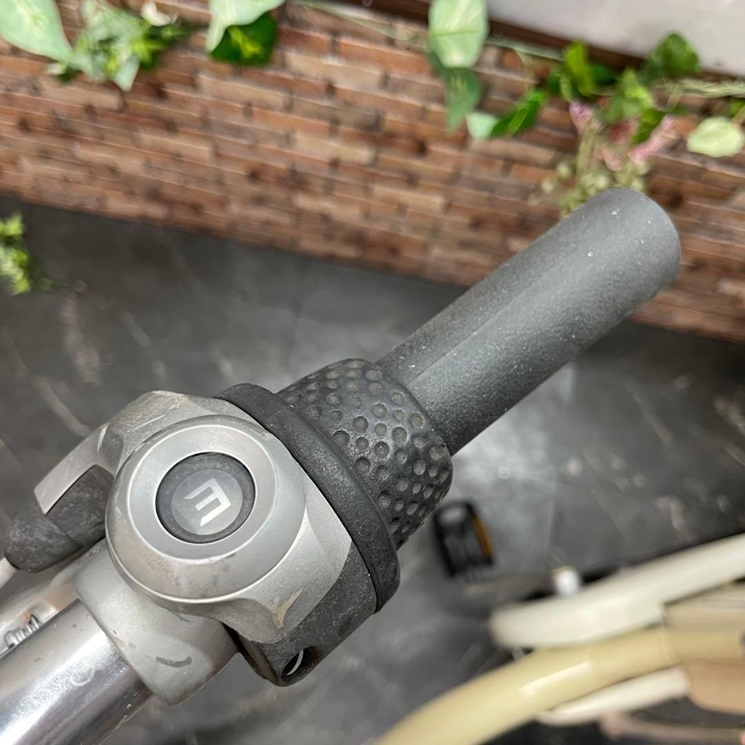 【51】電動自転車 YAMAHA PAS クリーム 26インチ