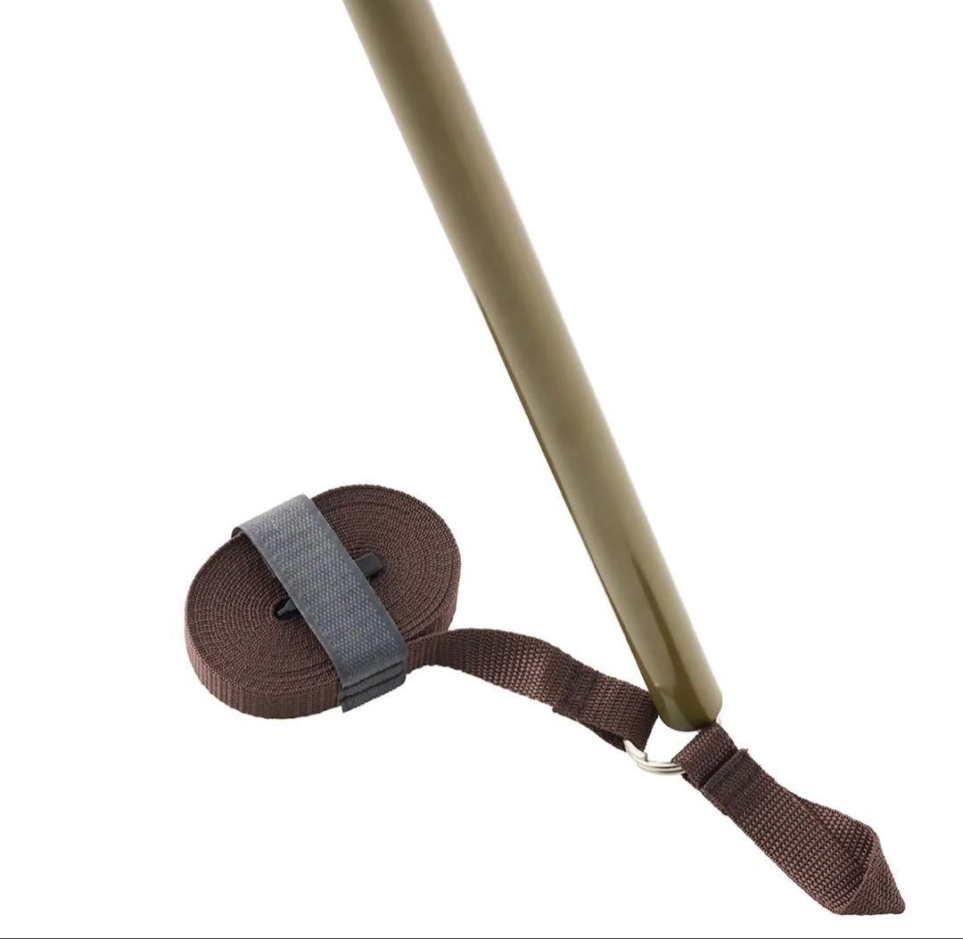 LOGOS　タープVポール　キャンプ　ポール　アウトドア