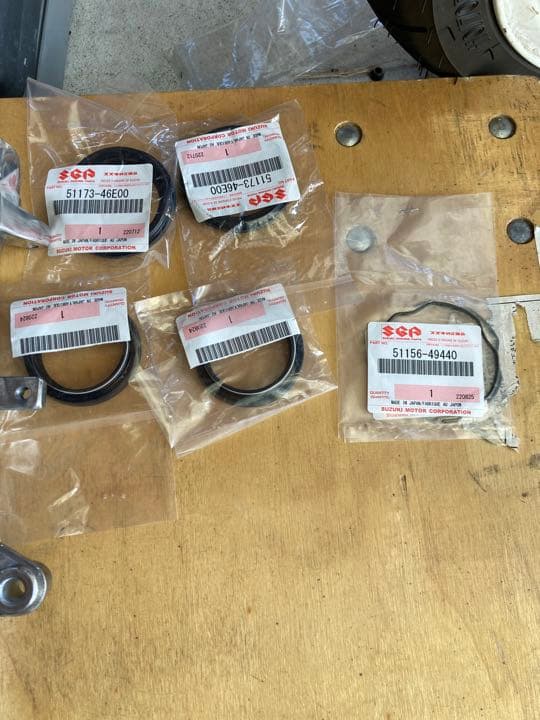 たなたな フロントフォーク　インパルス　GK79A OH済み