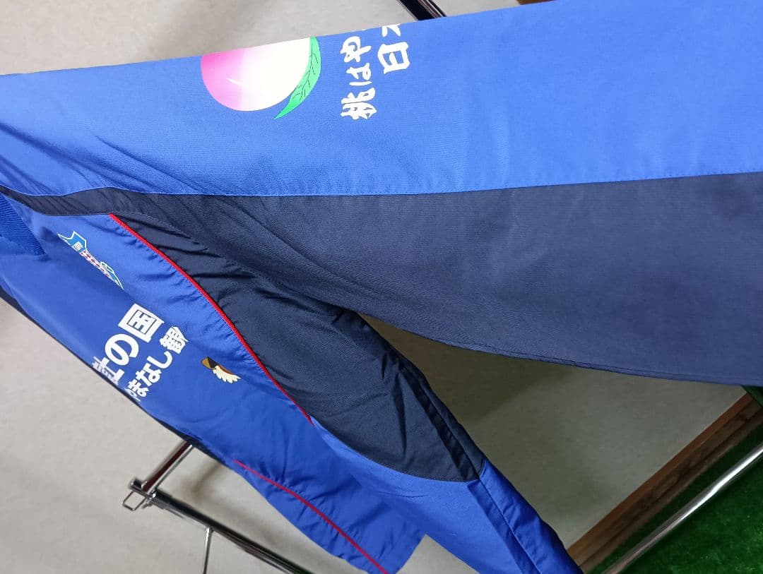 【希少・Lサイズ】ヴァンフォーレ甲府 長袖ピステ フルスポンサー 武田菱丸