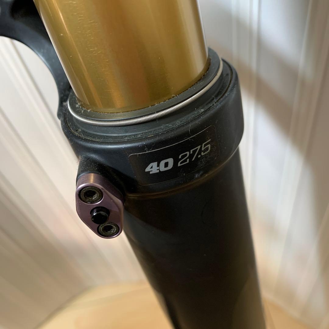 限定価格！FOX40 27.5 DH ダウンヒルフォーク エアーサスペンション