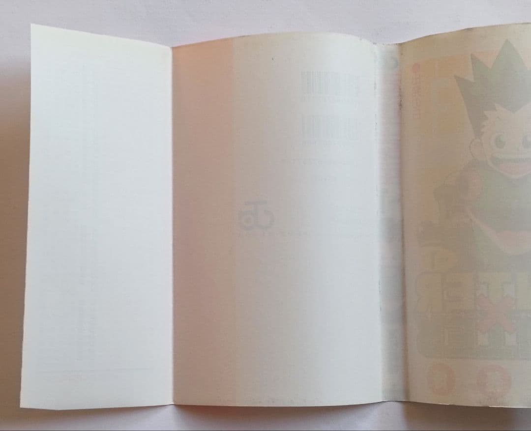 初版　ハンターハンター　1巻　コミックスニュースつき　HUNTER×HUNTER